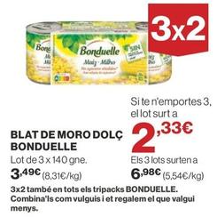 Oferta de Bonduelle - Blat De Moro Dolc por 3,49€ en Supercor Exprés