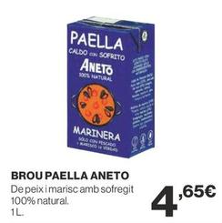 Oferta de Aneto - Brou Paella por 4,65€ en Supercor Exprés