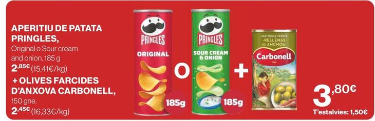 Oferta de Pringles - Aperitiu De Patata por 3,8€ en Supercor Exprés