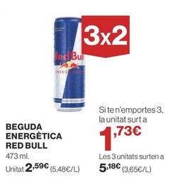 Oferta de Bebida energética por 2,59€ en Supercor Exprés