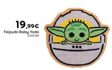 Oferta de Star Wars - Felpudo Baby Yoda  por 19,99€ en ToysRus