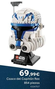 Oferta de Lego - Casco Del Capitan Rex 854 Piezas por 69,99€ en ToysRus