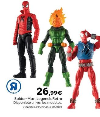 Oferta de Spiderman - Legends Retro  por 26,99€ en ToysRus