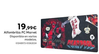 Oferta de Marvel - Alfombrilla PC por 19,99€ en ToysRus