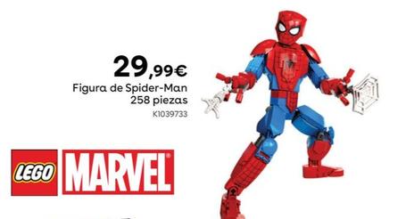 Oferta de Lego - Figura De Spider-Man 258 Piezas por 29,99€ en ToysRus