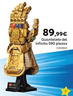 Oferta de Lego - Guantelete Del Infinito 590 Piezas por 89,99€ en ToysRus