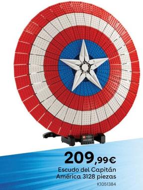 Oferta de Escudo Del Capitan America 3128 Piezas  por 209,99€ en ToysRus