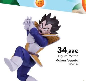 Oferta de Figura Match Makers Vegeta  por 34,99€ en ToysRus
