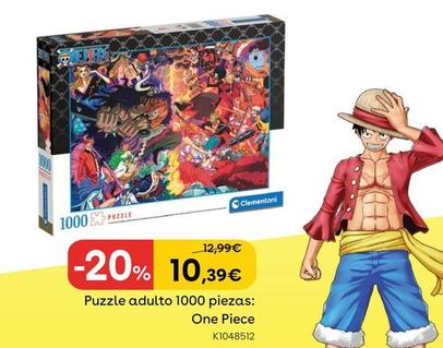Oferta de One Piece - Puzzle adulto 1000 piezas por 10,39€ en ToysRus