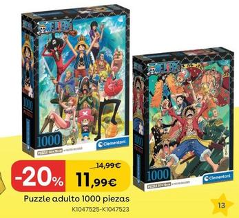 Oferta de Clementoni - Puzzle de 1000 Piezas por 11,99€ en ToysRus