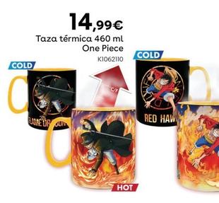 Oferta de One Piece - Taza Termica 460 ml por 14,99€ en ToysRus