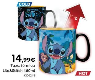 Oferta de Disney - Taza Termica Lilo & Stitch  por 14,99€ en ToysRus