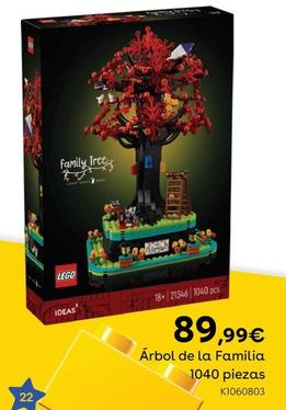 Oferta de Lego - Árbol De La Familia 1040 Piezas por 89,99€ en ToysRus