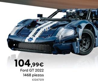Oferta de Lego - Ford GT 2022 1468 Piezas por 104,99€ en ToysRus