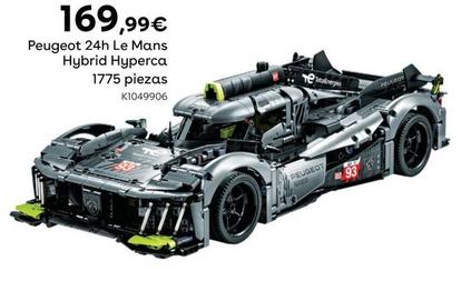 Oferta de Lego - Peugeot 24h Le Mans Hybrid Hypercar 1775 Piezas por 169,99€ en ToysRus