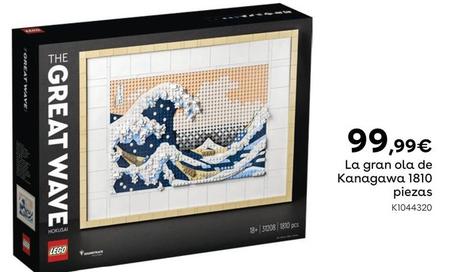 Oferta de Lego - La Gran Ola De Kanagawa 1810 Piezas por 99,99€ en ToysRus