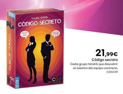 Oferta de Codigo Secreto por 21,99€ en ToysRus