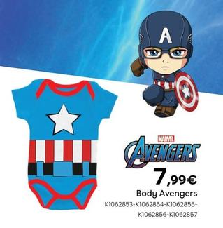 Oferta de Body Avengers por 7,99€ en ToysRus