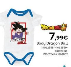 Oferta de Body Dragon Ball por 7,99€ en ToysRus