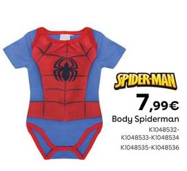 Oferta de Body Spiderman por 7,99€ en ToysRus