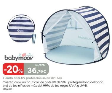 Oferta de Babymoov - Tienda Anti-uv Protección Solar Upf 50+ por 36,79€ en ToysRus