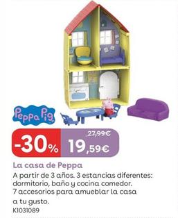 Oferta de Peppa Pig La Casa De Peppa por 19,59€ en ToysRus