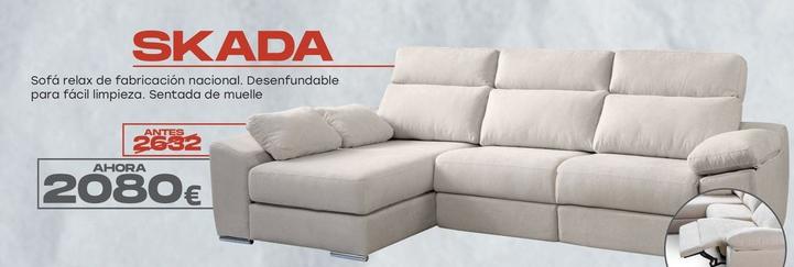 Oferta de Skada Sofa Relax De Fabricacion Nacional por 2080€ en OKSofas