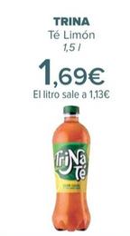 Oferta de TRINA - Té Limón por 1,69€ en Carrefour