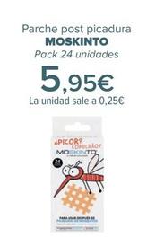 Oferta de MOSKINTO - Parche post picadura   por 5,95€ en Carrefour