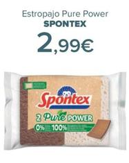 Oferta de SPONTEX - Estropajo Pure Power   por 2,99€ en Carrefour