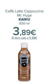 Oferta de Kaiku - Caffè Latte Cappuccino Mr Huge  por 3,89€ en Carrefour