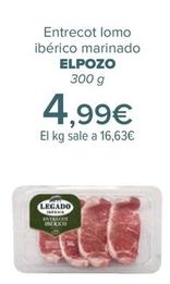 Oferta de Elpozo - Entrecot lomo  ibérico marinado   por 4,99€ en Carrefour