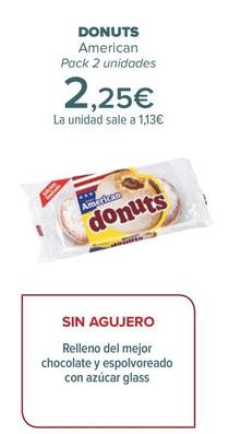 Oferta de Donuts -  American por 2,25€ en Carrefour