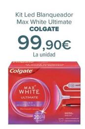 Oferta de COLGATE - Kit Led Blanqueador  Max White Ultimate   por 99,9€ en Carrefour