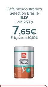 Oferta de Illy - Café molido Arábica  Selection Brasile  por 7,65€ en Carrefour