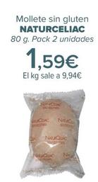 Oferta de NATURCELIAC - Mollete sin gluten   por 1,59€ en Carrefour