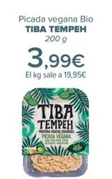 Oferta de TIBA TEMPEH - Picada vegana Bio   por 3,99€ en Carrefour