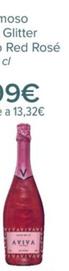 Oferta de AVIVA - Espumoso Glitter Pink Gold o Red Rosé por 9,99€ en Carrefour