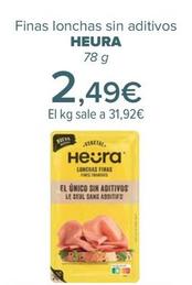 Oferta de HEURA - Finas Lonchas Sin Aditivos  por 2,49€ en Carrefour