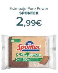 Oferta de SPONTEX - Estropajo Pure Power   por 2,99€ en Carrefour