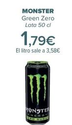 Oferta de MONSTER - Green Zero por 1,79€ en Carrefour
