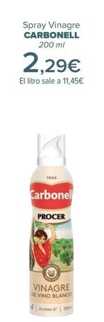 Oferta de Carbonell - Spray Vinagre   por 2,29€ en Carrefour