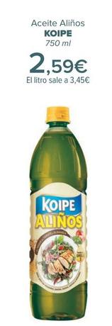 Oferta de Koipe - Aceite Aliños   por 2,59€ en Carrefour