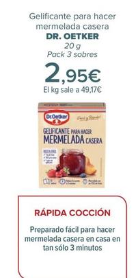Oferta de Dr Oetker - Gelificante para hacer  mermelada casera   por 2,95€ en Carrefour