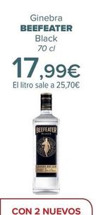 Oferta de BEEFEATER - Ginebra Black por 17,99€ en Carrefour