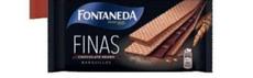 Oferta de Fontaneda - Barquillo chocolate negro o chocolate con leche  Finas por 1,5€ en Carrefour