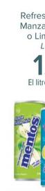 Oferta de Mentos - Refresco Manzana Mix frutal  o Limon&Menta por 1,49€ en Carrefour
