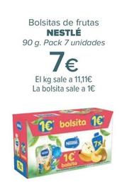 Oferta de NESTLÉ - Bolsitas De Frutas   por 7€ en Carrefour