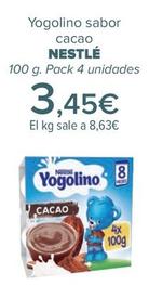 Oferta de NESTLÉ - Yogolino Sabor Cacao   por 3,45€ en Carrefour