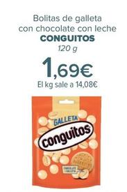 Oferta de Conguitos - Bolitas de galleta con chocolate con leche  por 1,69€ en Carrefour